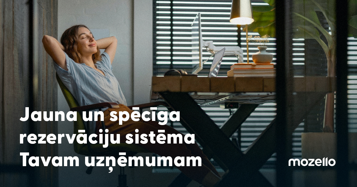 Jaudīga rezervāciju sistēma tavai mājaslapai un uzņēmumam ar Mozello