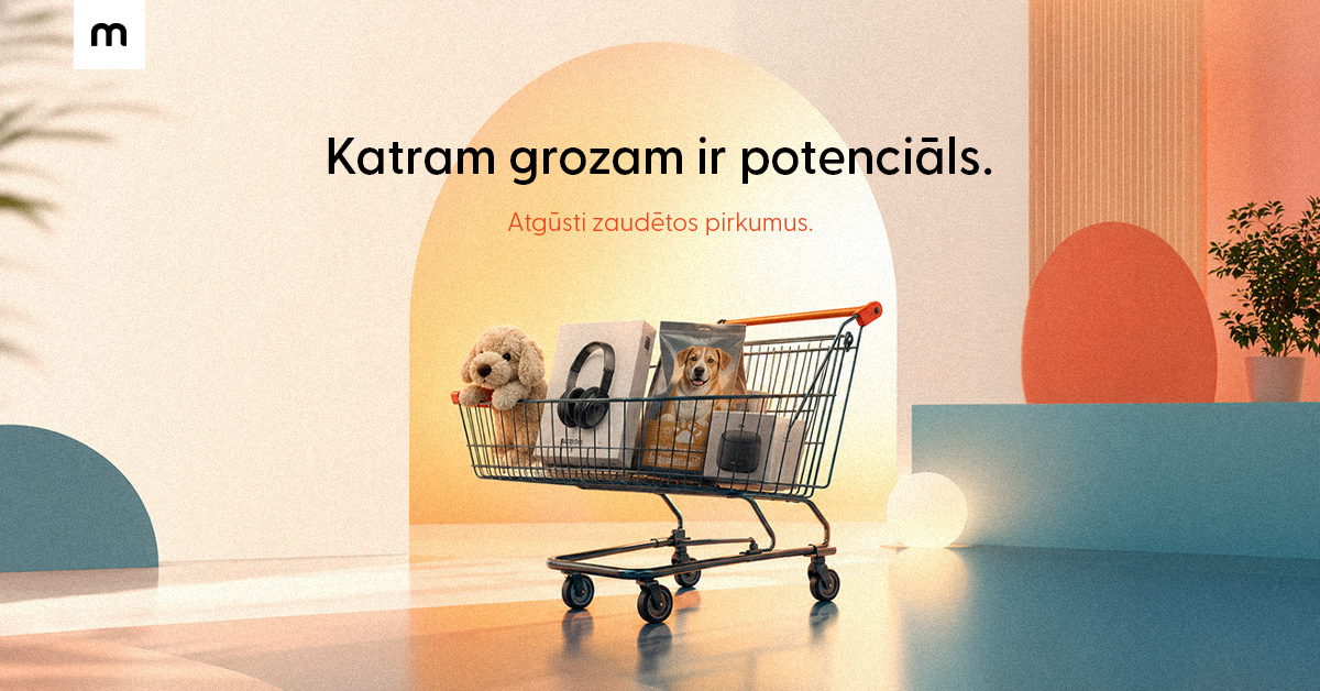 Pamesto grozu atgādinājumi: vienkār&scaron;s veids, kā atgūt zaudētus pirkumus