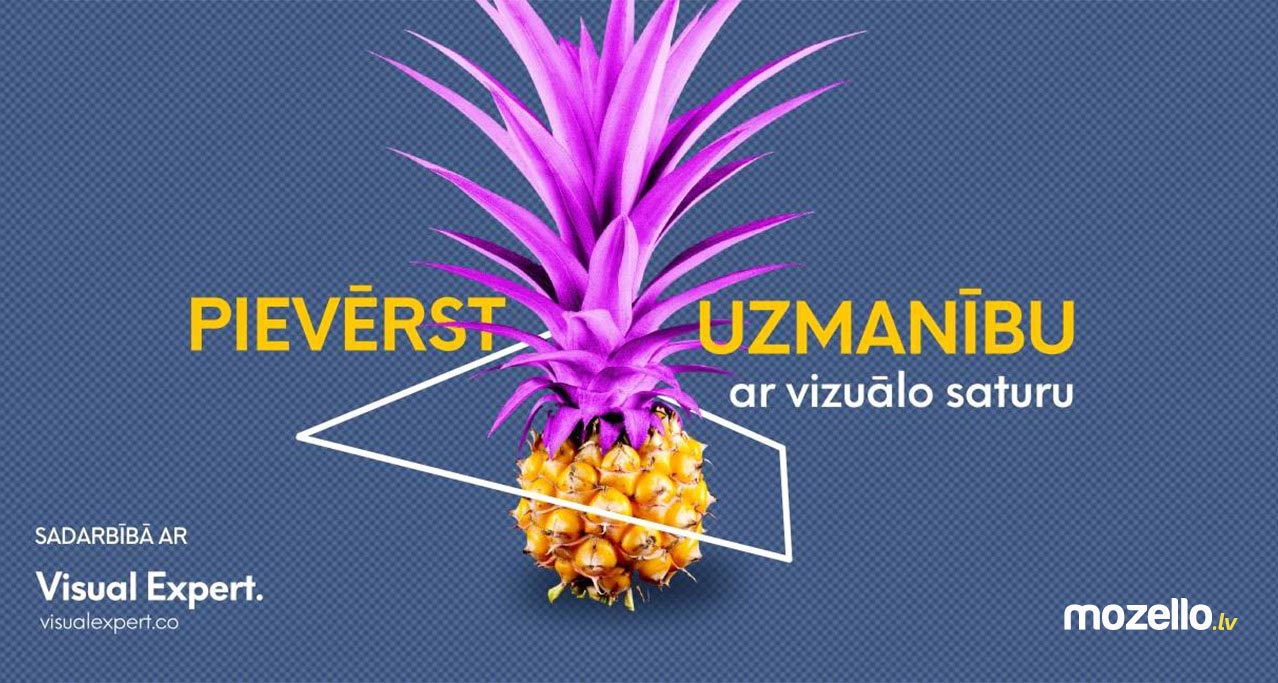 Uzzini kā piesaistīt uzmanību ar vizuālo saturu