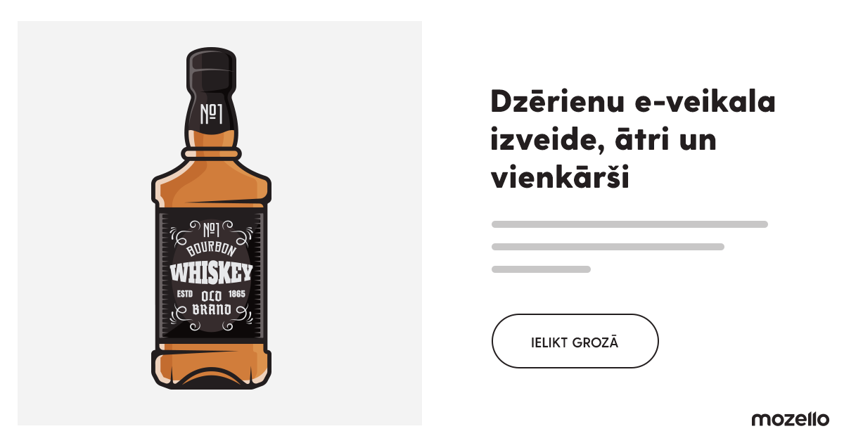 Kā pavisam ātri un vienkār&scaron;i uzsākt alkohola tirdzniecību internetā