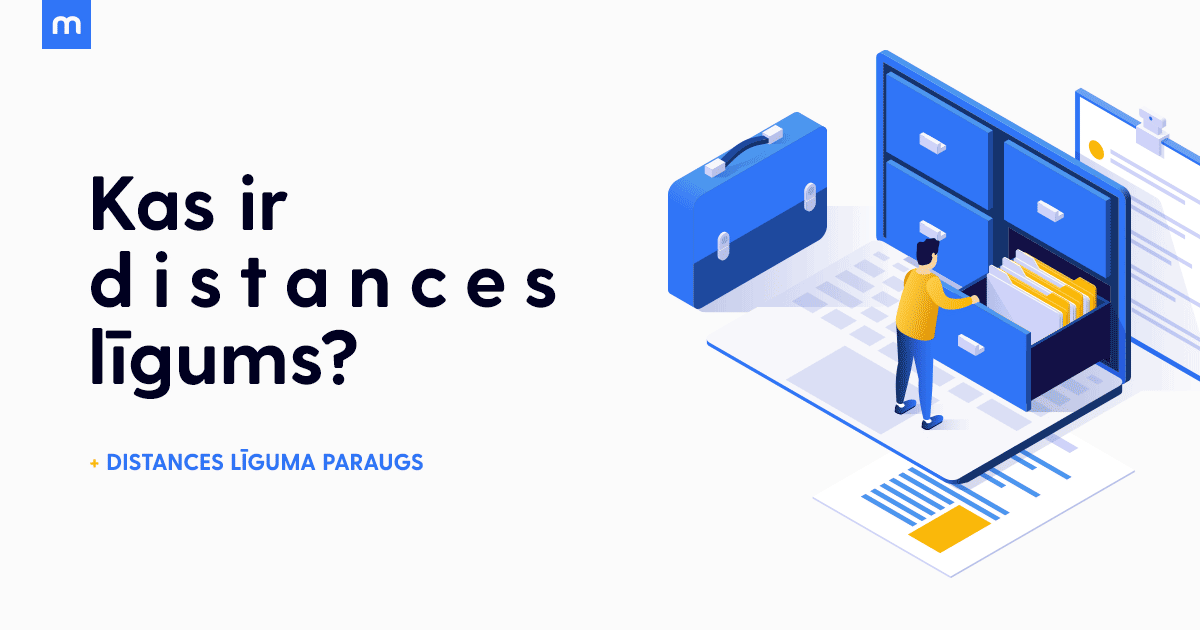 Kā tirgoties bez papīra dokumentiem? Kas ir distances līgums? Distances līguma paraugs.