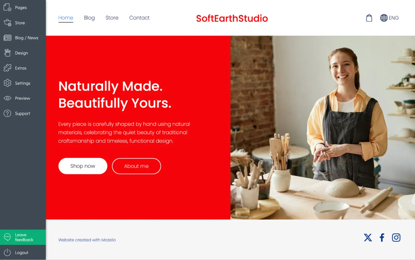 Website design with overly bright, clashing colors.