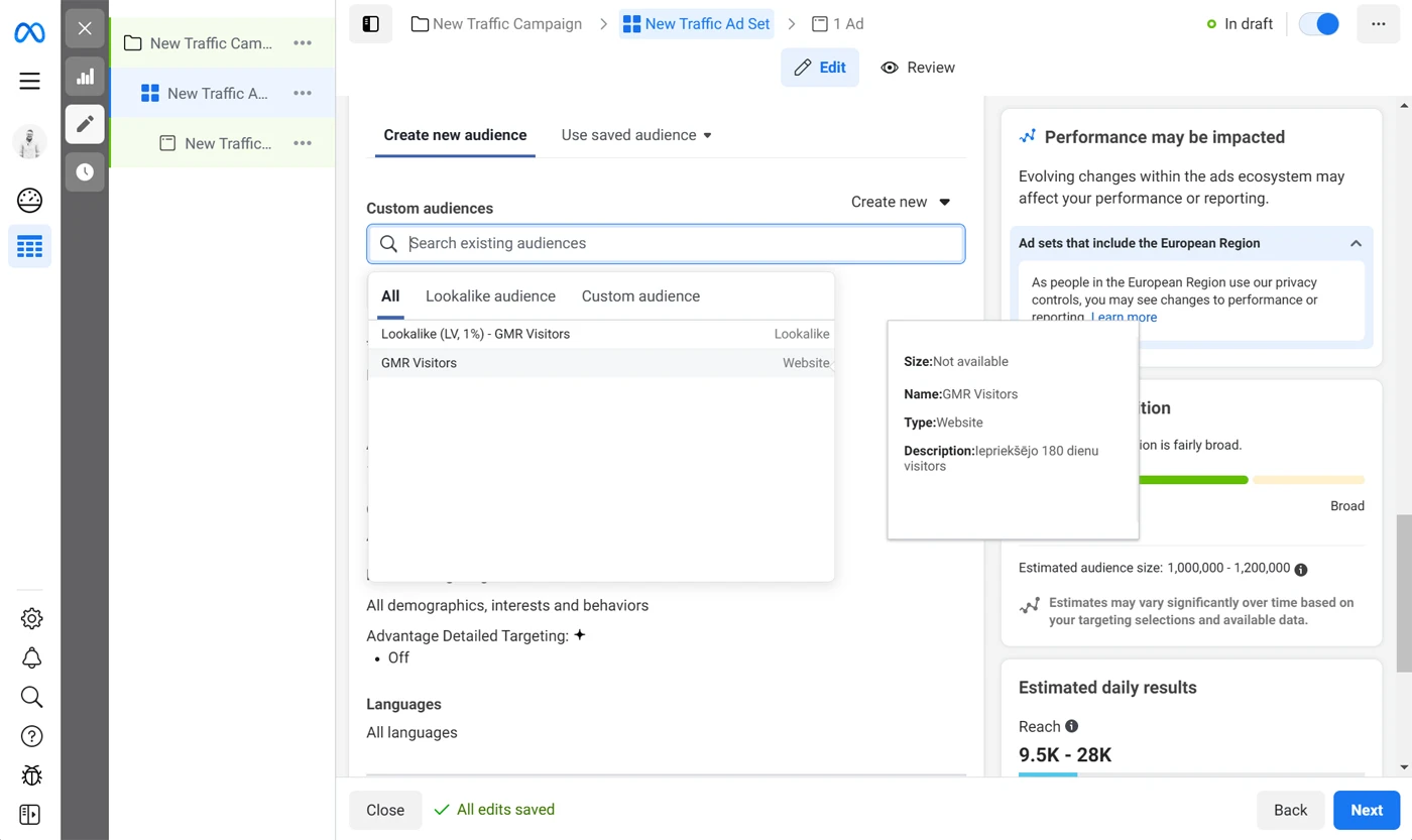 Facebook Custom Audiences