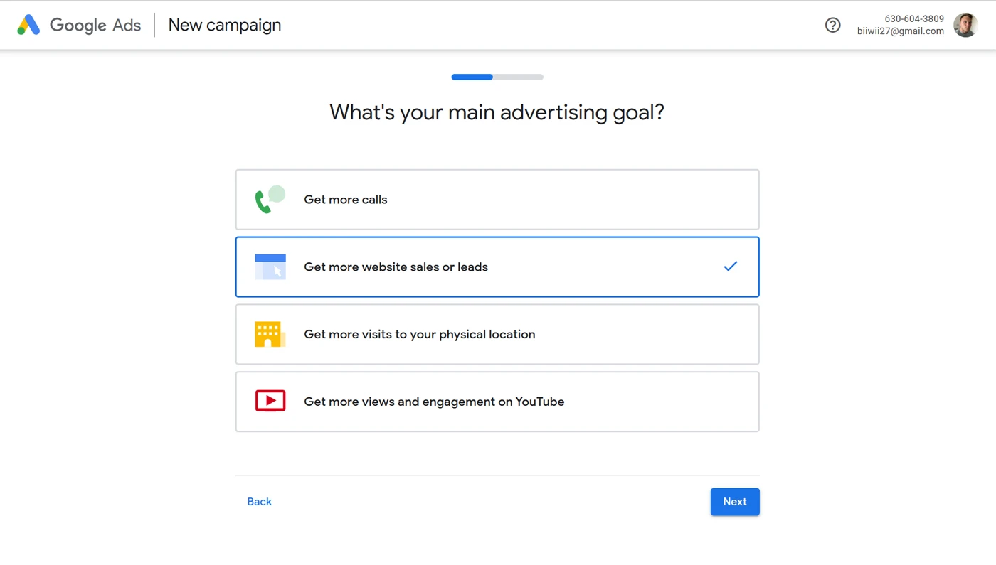 Jauna Google Ads kampaņa